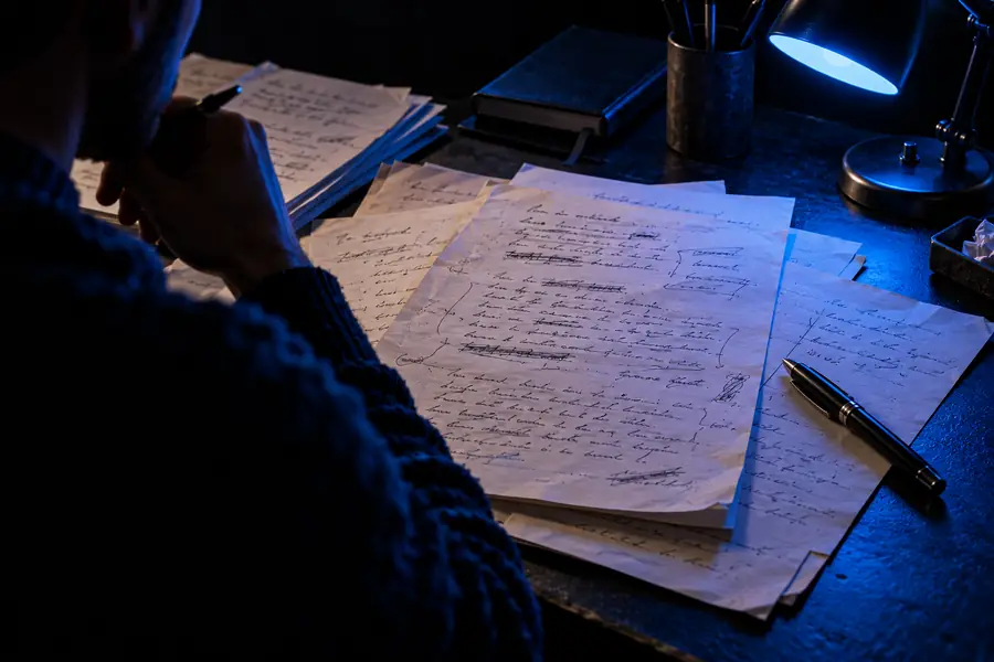 Rough voice script prepared without delivery notes