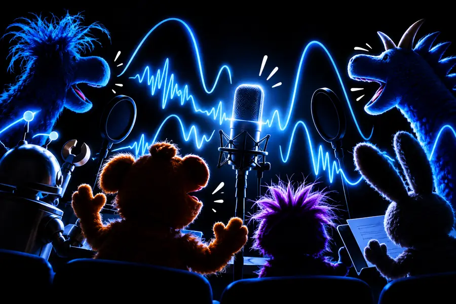 Cartoon voice generation example