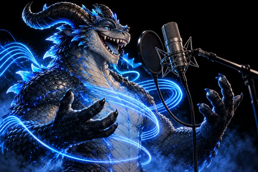 Illustrative character voice concept